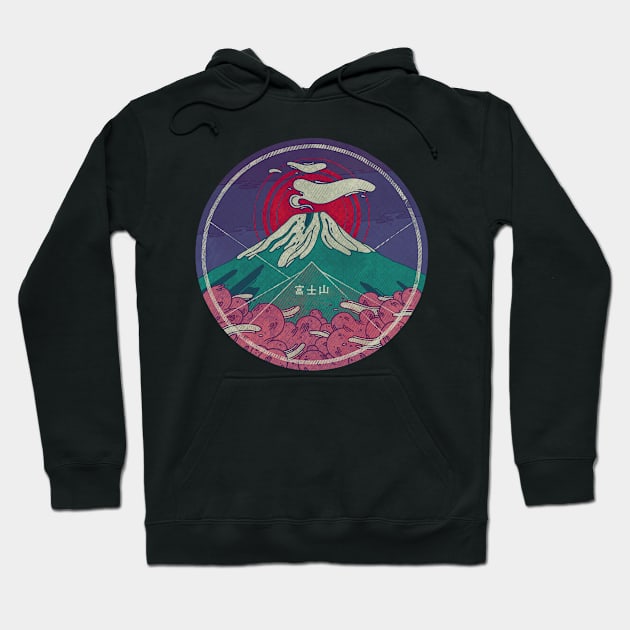 Mount Fuji Hoodie by againstbound